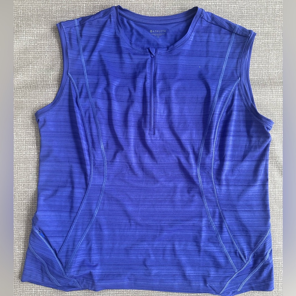 Athleta Pacifica Sleeveless Top – Women’s 1X – Purple Athletic Tank